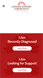 Mobile Screenshot of cancersupportglv.org